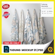 Hanging Tudung Mockup Murah