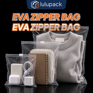 Clear Transparent Ziplock Bag Cloth Travel Packaging Plastic Garment Shirt Pants Apparel Packing Bag
