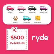DO NOT BUY IF U NEVER MESSAGE SELLER🔥10% OFF $500 Ryde Credits / Rydecoins Voucher Code