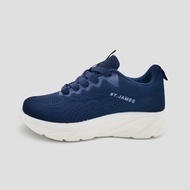 ST.JAMES รองเท้าผ้าใบ/รองเท้าลำลอง ส้น 4.5 CM. รุ่น CYPRUS สี NAVY | รองเท้าผ้าใบลำลอง ผู้หญิง