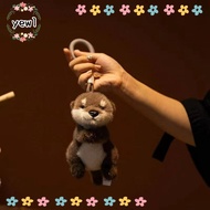 YEWW Stuffed Otter Animal, Soft Plush Stuffed Toy Otter Plush Keychain, Portable Animal Shape Pendan