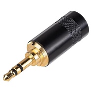 Neutrik Deputy Factory REAN NYS231BG/NYS231G 3.5mm Stereo Connector Metal Shell Gold-Plated/Chrome-P