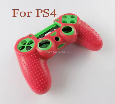 10PCS Silicone Camo Protective Skin Case For Sony PS4 DS4 Controller Thumb Grips Joystick