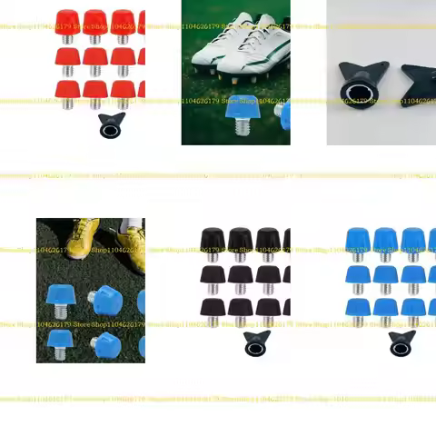 A1A2 12Pcs Football Boot Spikes Soccer Replacement Football Cleats Soccer Boot Cleats Track Shoes Ac