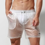 【Factory-direct】 Transparent Swimwear Mens Swim Shorts Swimming Trunks For Man Swimsuit Briefs Wear 