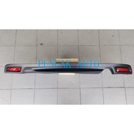 HONDA CITY TMO 2012 FL REAR BUMPER LOWER SKIRT SPOILER WITH REFLECTOR SET