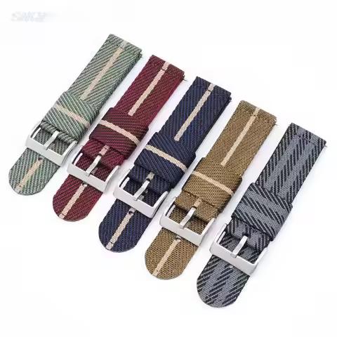 Nylon Canvas Strap for Casio G-SHOCK PRW-6600 PRG-600YB PRG-650 GA2000 Men Replacement Sport Waterpr