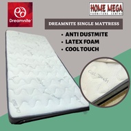 Dreamnite Dreamy Single Latex Foam Mattress | 5 inch | Anti dustmite cool touch | Tilam Single witho
