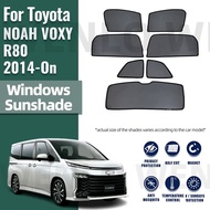 Car Window Shades For Toyota NOAH VOXY R80 2014-2023 Car Sunshade  *&**100% Blackout Window Shade an