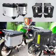 CHE JUE Aluminium Side Box Aluminum Kawasaki Versys X 250 Versys 650 Suzuki V Strom V-Strom 650 Hond