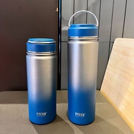 [Custom Name] Tyeso Gradient Tumbler Insulated Stainless Steel Portable Water Bottle Thermos Custom 