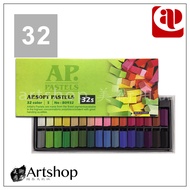 [Artshop Art Supplies] AP Short Flexible Pastel Strip 32 Colors