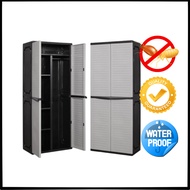 VCON Wardrobe Plastic Outdoor Waterproof Storage Home And Living Furniture Almari Plastik Kalis Air