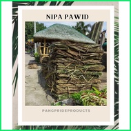 ◩  ☑ 10 PCS Nipa Pawid Roof Hut for Making Bahay Kubo/Gazebo / Pinaor in Pangasinan 2ft.