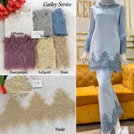 LACE MANIK BORDERLACE LACEMEWAH EXCLUSIVE LACE VEIL BEADED LACE SULAM BAJU NIKAH PENGANTIN READYSTOK