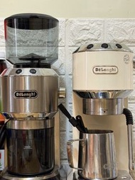 DeLonghi 半自動咖啡機及磨豆機