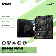 EasyPC | MSI B560M Pro-E Socket LGA 1200 up to 4800(OC) MHz | B560 Chipset Ddr4 Gaming Motherboard