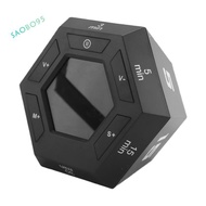 1 PCS Pomodoro Timer Productivity Timer Black Plastic 3, 5, 15, 30, 45, 60 Minute Preset Smart Count
