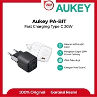 AUKEY PA-B1T CHARGER Charger Head 1 Port 20W USB Type C Fast Charging GaN PD 3.0