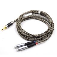 4 pin Xlr 4.4 2.5 mm 3.5 6.35 jack 16 Cores to Headphone Earphone Cable For Sennheiser hd 800 s hd80
