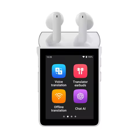 Wooask [A9S] AI Translator Earbuds, Real-Time Translation Device with 144 Languages, No App Needed f