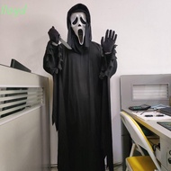 LLOYD Demon Costumes, Halloween Child Adult Death Ghost Costume, Party Cosplay Black Hooded Clothes,