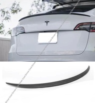 Tesla Model Y Matte Carbon Fiber Spoiler 啞光碳纖維尾翼