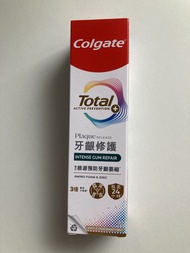 $50=4pc Colgate Total 牙齦修護高路潔 高露潔牙膏95g 根源預防牙齦萎縮 鋅+微米泡沫 薄荷味intense gum repair Amino foam and zinc