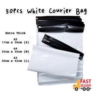 Malaysia Courier Bag Premium White Extra Thick/ White Courier Bag Tebal/ Premium qualityReady stockF