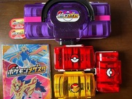 【POKEMON MEZASTAR】  日本ポケモンメザスタ遊戲卡盒 卡簿 tretta GAOLE