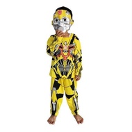 Transformers Bumblebee Costume for Kids with Free Mask