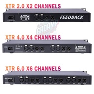 AmpAudio FEEDBACK SUPPRESSOR ANTI HOWLING XTR-2.0 / XTR-4.0 /XTR-6.0 Best Selling Ampaudio
