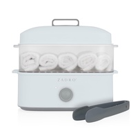 Zadro Towel Steamer with Tongs, 850W Heater, 8L Tray, 1.7L Tank, 30-min Timer for Facials, Manicures