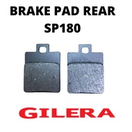 BRAKE PAD REAR[BELAKANG] - SP180[GILERA] - BRAKEPAD