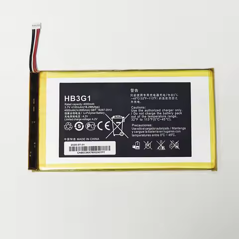3.7V 4100mAh HB3G1/HB3G1H For Huawei MediaPad 7/7 Vogue/7 Lite S/7 Youth/7 Youth2, MediaPad T1 7.0/T