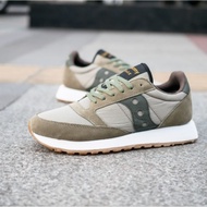 Saucony Jazz Vintage Olive Green Original Men's Sneakers Shoes