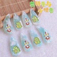 Guzheng cartoon nails for boys, double-sided curve 男生款古筝卡通指甲 双面弧 儿童初学演奏义甲312EGF