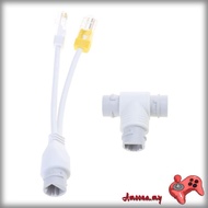 AMOONA Quality PVC POE Splitter Adapter for Networks Cabling and POE Transmission