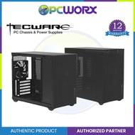 Tecware Fusion 2 +120mm fan ITX/mATX Black Casing | Tecware Black Chasis ITX/ mATX