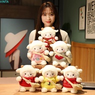VINTA Little Sheep Plush Toy Cute Lovely Plushie Dolls Sweater Sheep Animal Dolls Crossbody Bag Soft