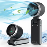 PLAYHOT N607 Portable Handheld Turbo Fan 5 Gear Wind 4000mAh Battery Operated Up to 10 Working Hours