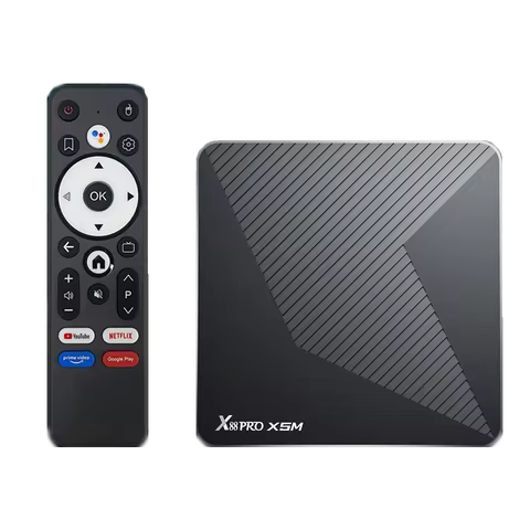 X88 TV Box Android 14.0 Wifi6 4K Decoding BT5.0 1000M Voice Assistant Remote Media Player Android Sm