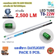 หลอดไฟ LED หลอดไฟนีออน LED T8 22W หลอดประหยัดไฟ หลอดไฟ led ยาว หลอดไฟตกแต่งห้อง LED หลอดไฟยาว หลอดไฟ