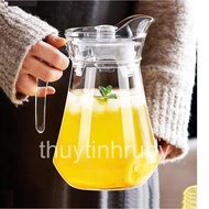 Water pitcher with handle, Tabletop water pitcher, pouring pitcher, tea pot