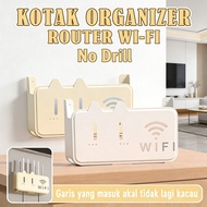 Minimalist Hanging Wireless Decorative Box Shelf Holder Multipurpose Wall Shelf Wifi Router Wifi