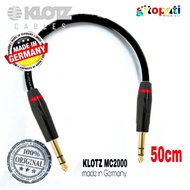 KLOTZ MC2000 TRS to TRS 6.5mm 50cm