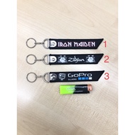 keychain sulam keychain kain keychain iron maiden keychain zildjian keychain gopro