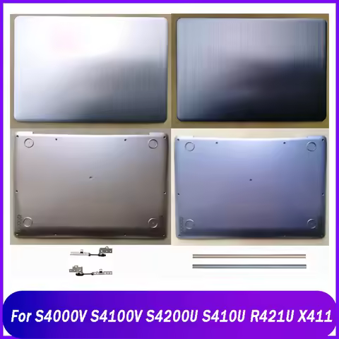 Laptop LCD Back Cover/Front Bezel/Palmrest/Bottom Case For ASUS S4000V S4100V S4200U S410U R421U X41