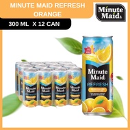 Minute Maid Refresh Orange Can 300ml x 12can Super Value Pack