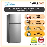 Midea 413L Grey-Silver Top Mounted Fridge - MDRT580MTB46-SG